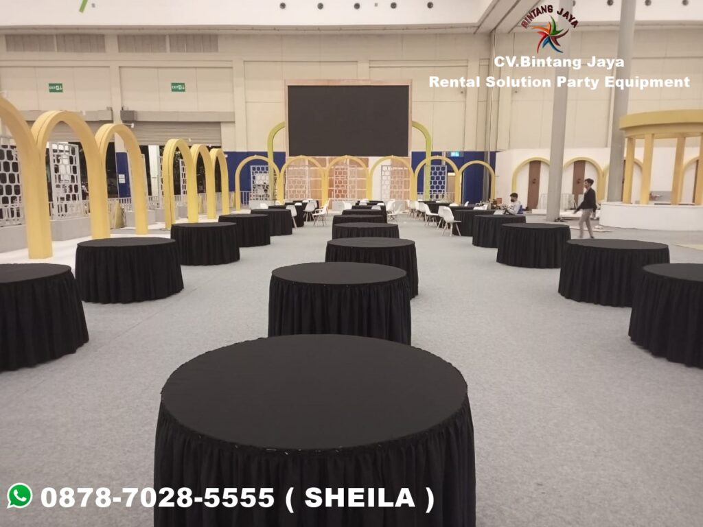 RENTAL MEJA BULAT ATAU ROUND TABLE JAKARTA