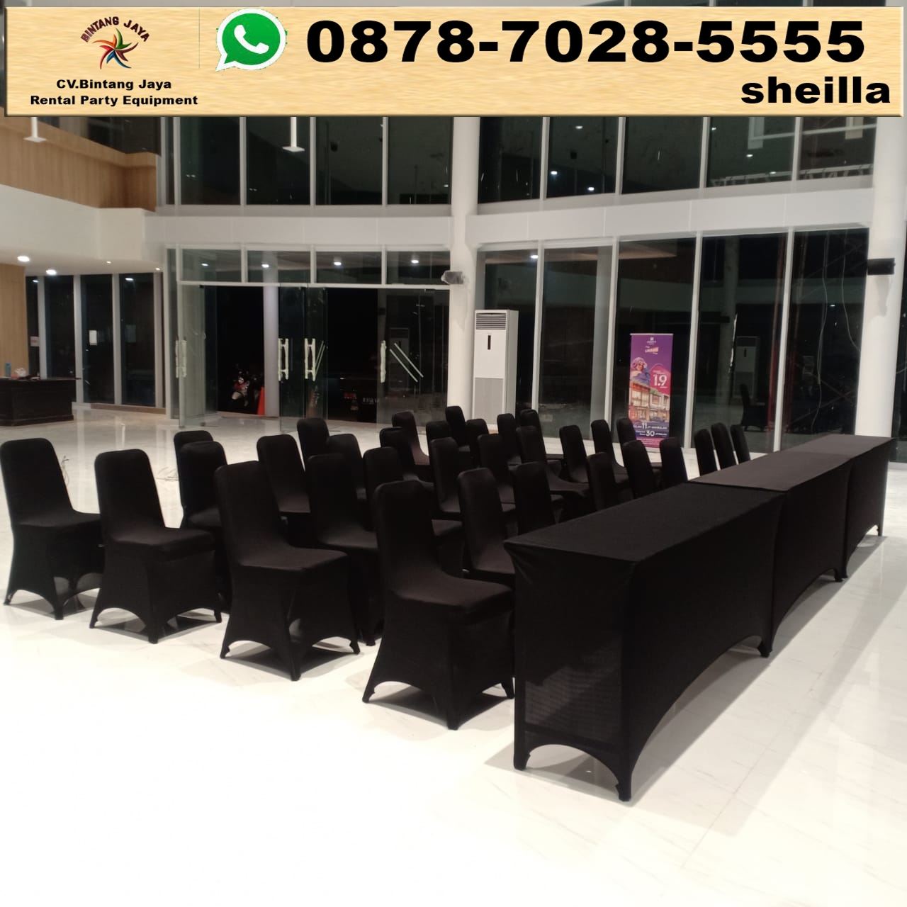 Meja IBM Ukuran 60x180cm