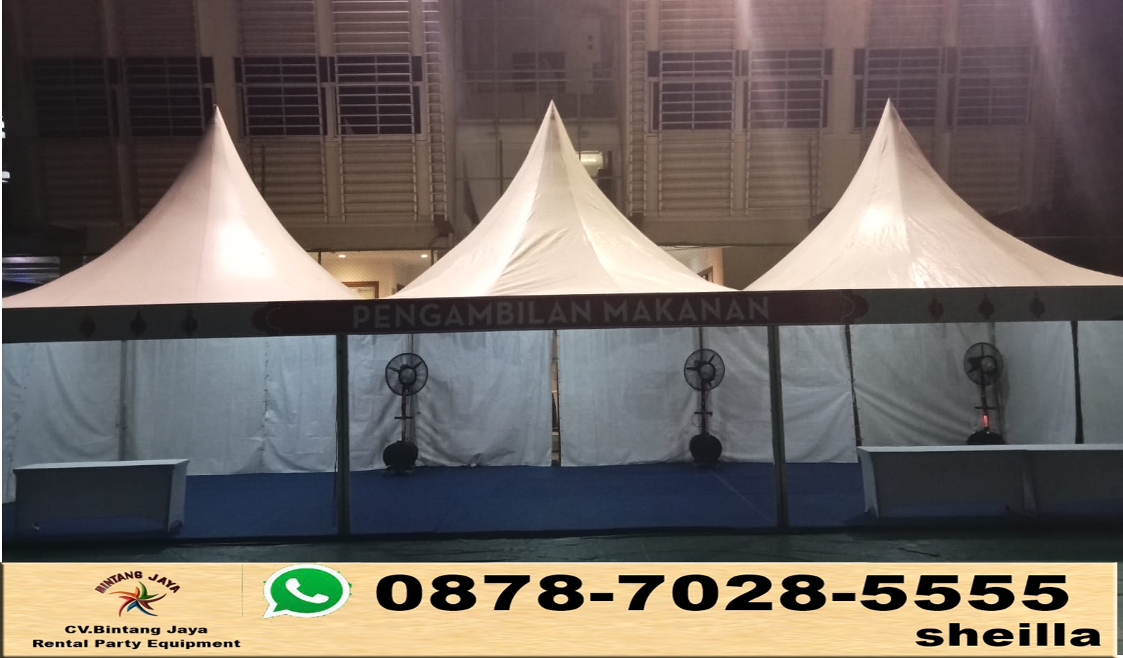Sewa tenda Cilandak Jakarta Selatan