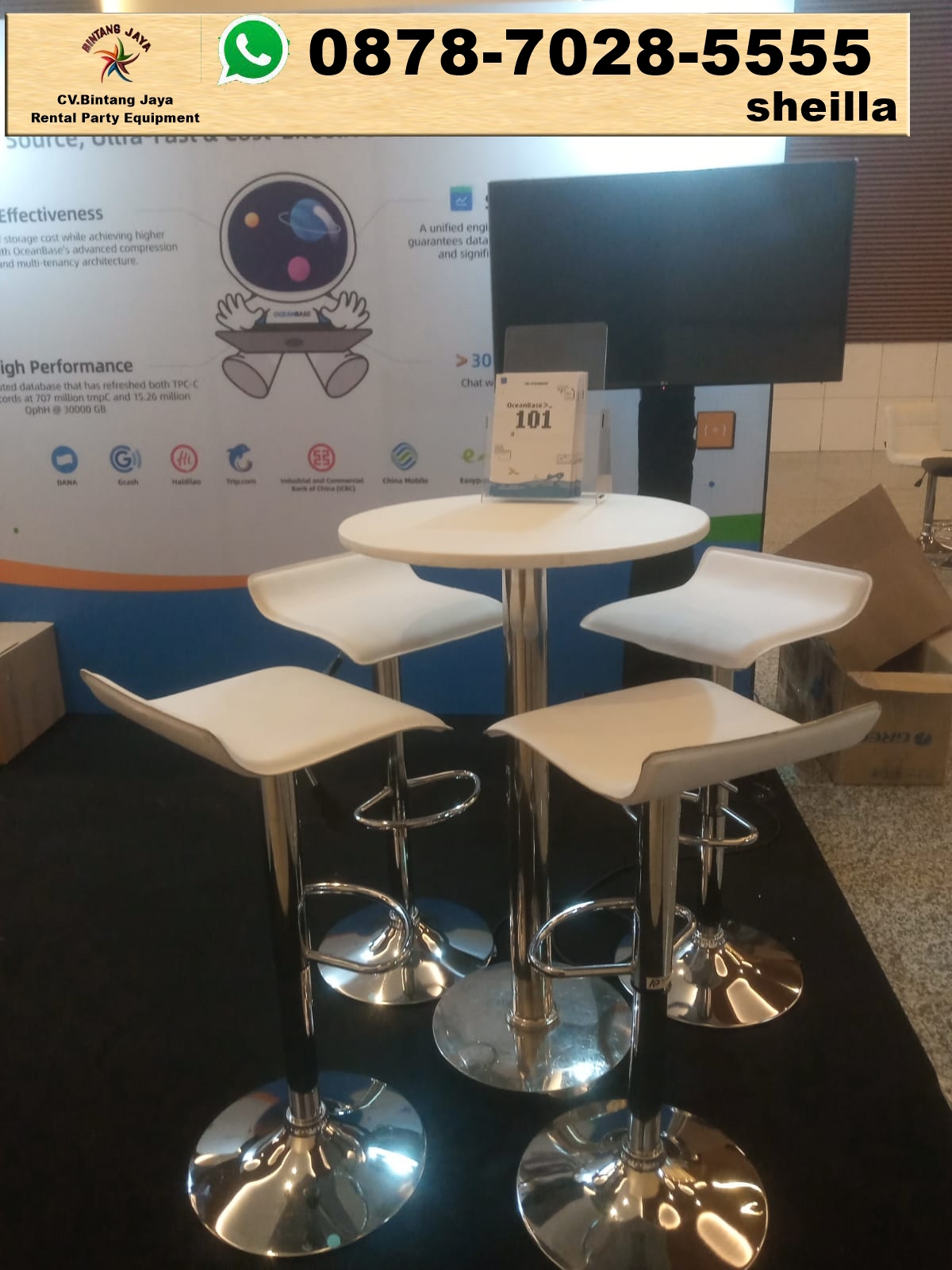 Sewa kursi Melawai Kebayoran Baru Jakarta Selatan