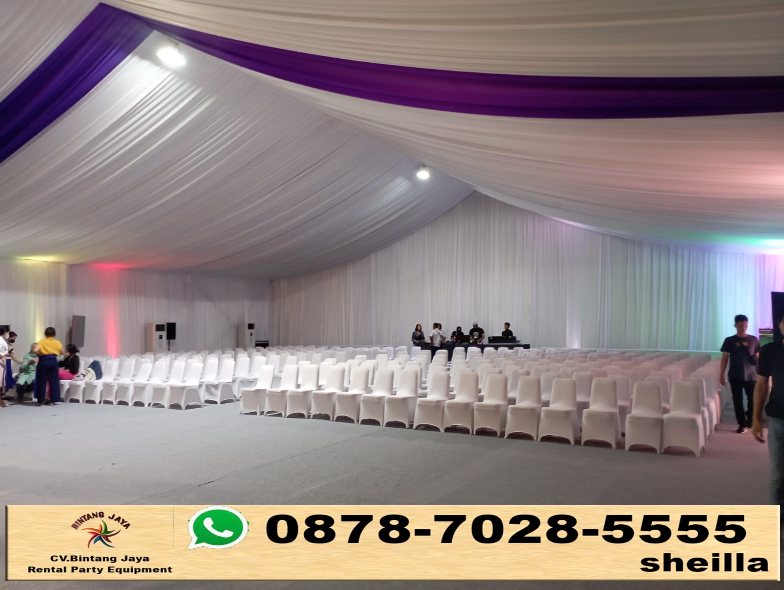 Sewa tenda Bangka Mampang Prapatan Jakarta Selatan