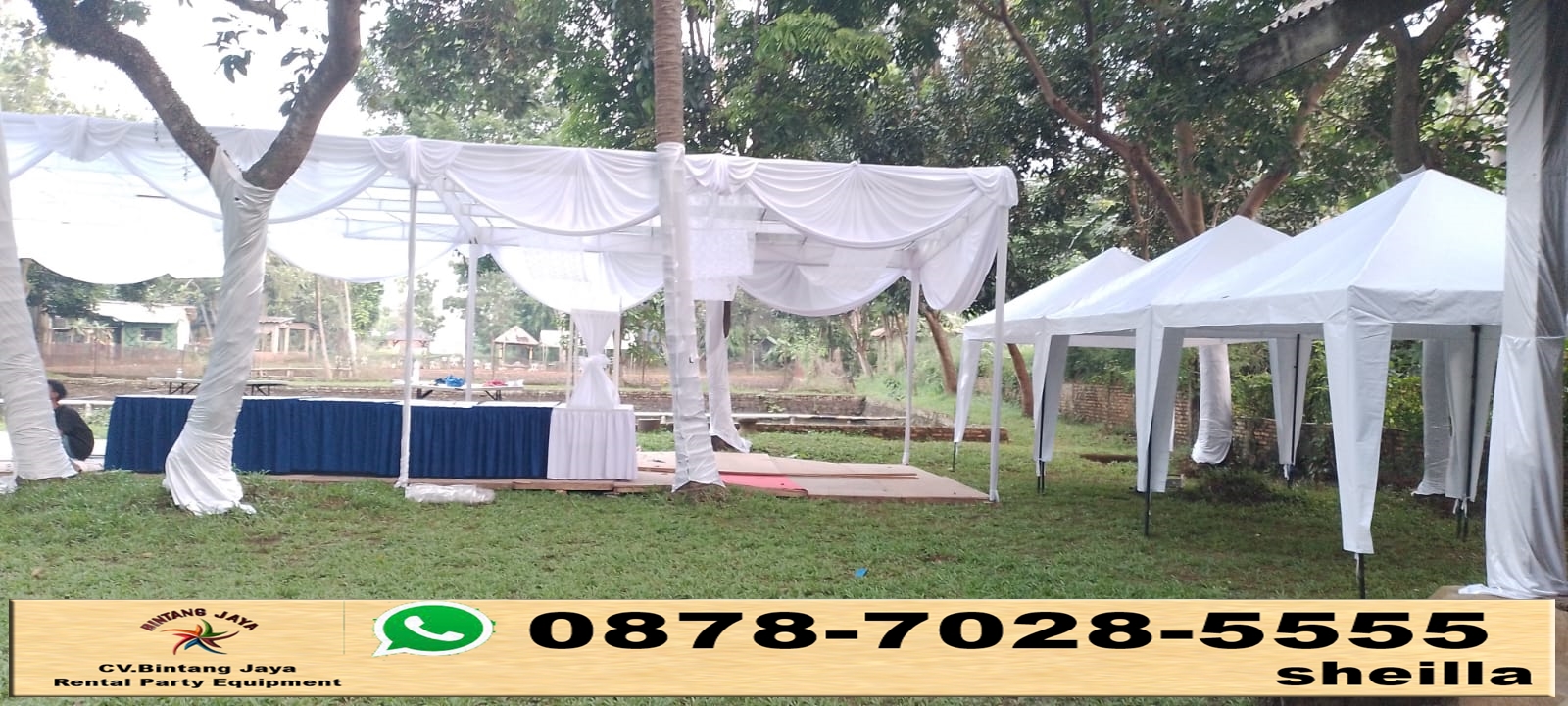 Sewa tenda Kuningan Barat Mampang Prapatan Jakarta Selatan