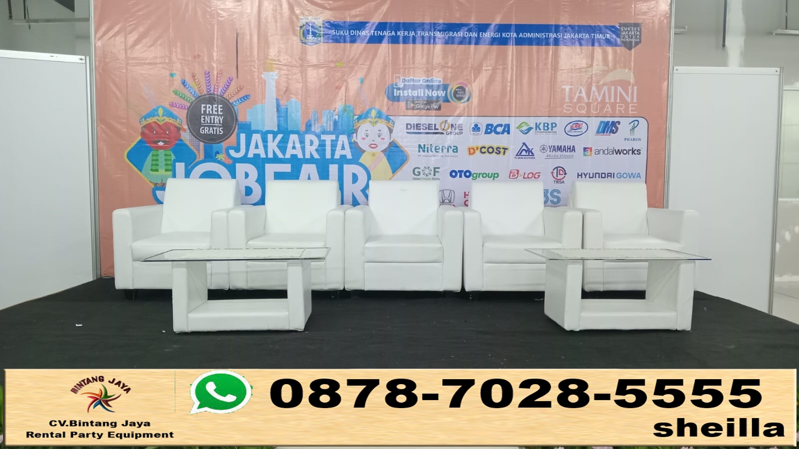 Sewa kursi Bintaro Pesanggrahan Jakarta Selatan