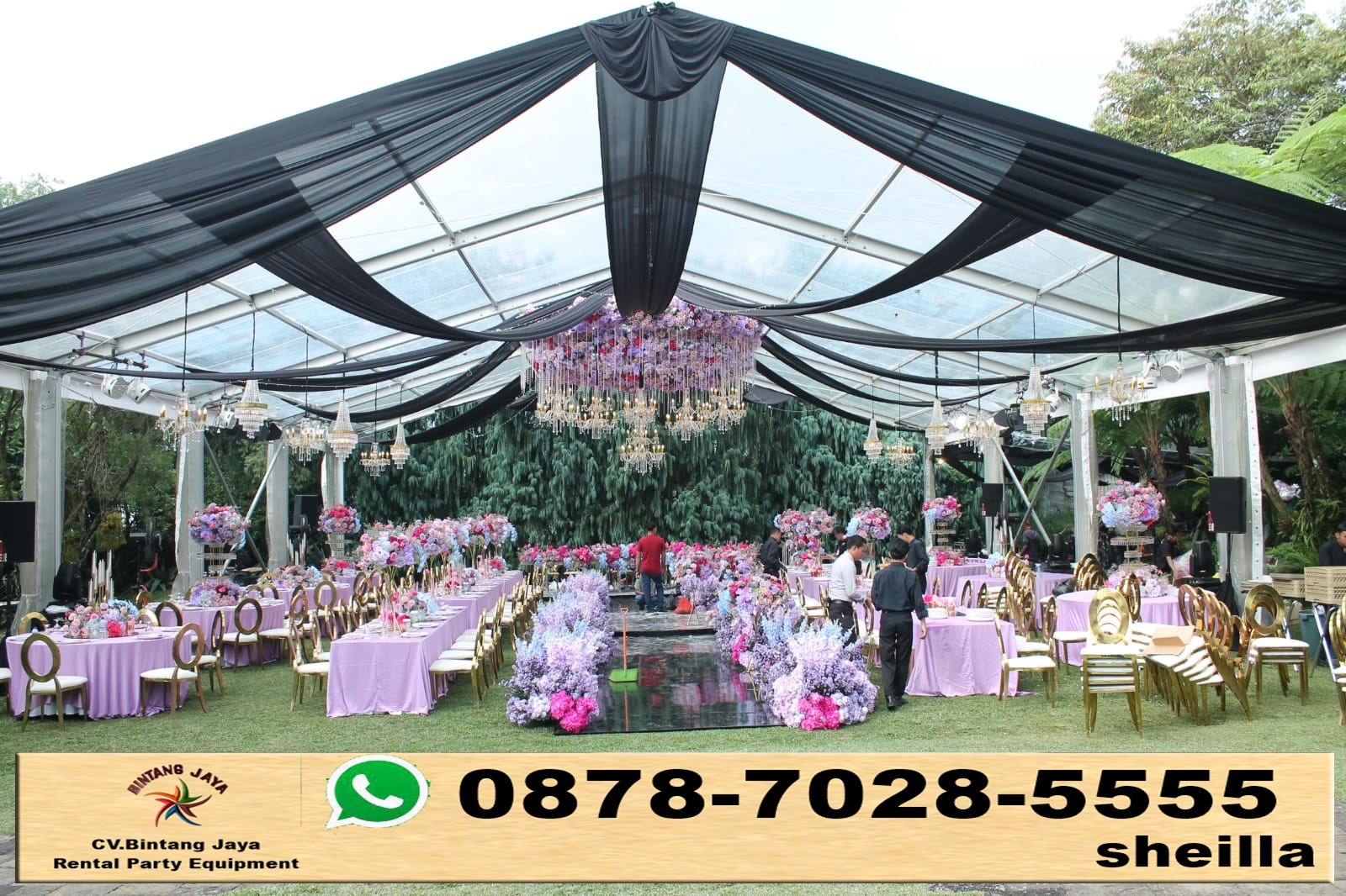 Sewa tenda Guntur Setiabudi Jakarta Selatan