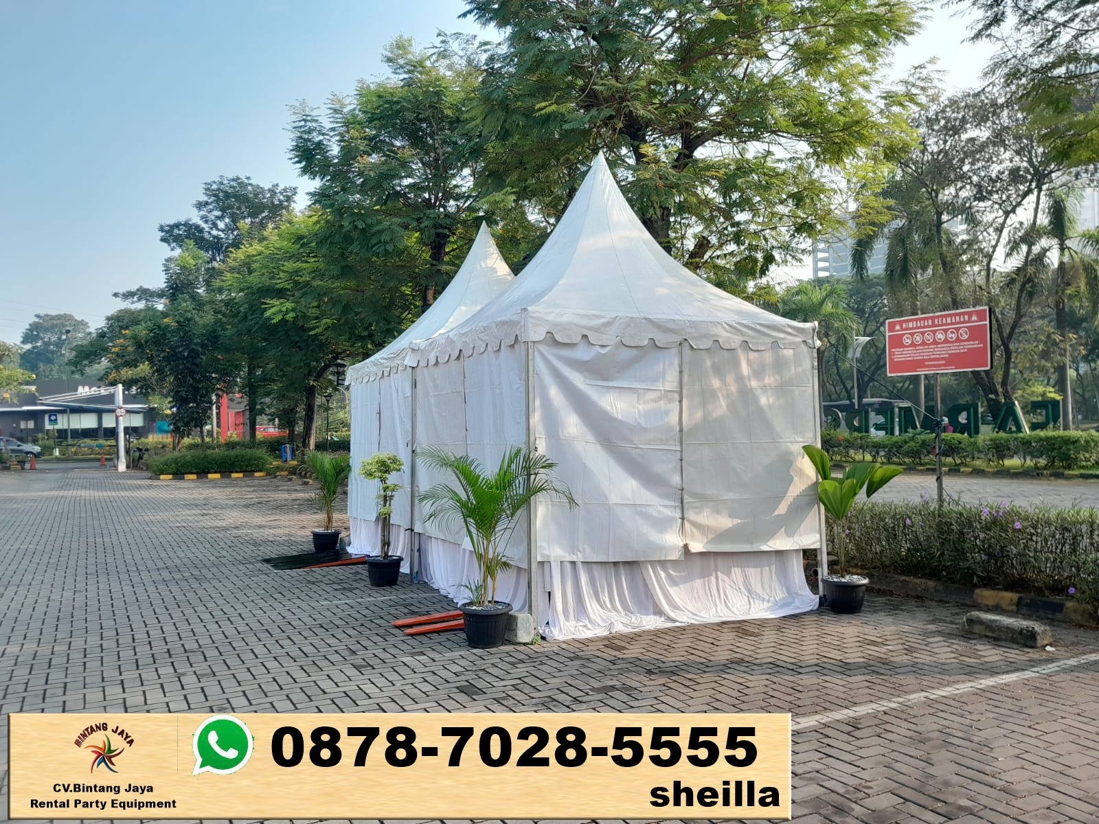 Sewa tenda Rawajati Pancoran Jakarta Selatan