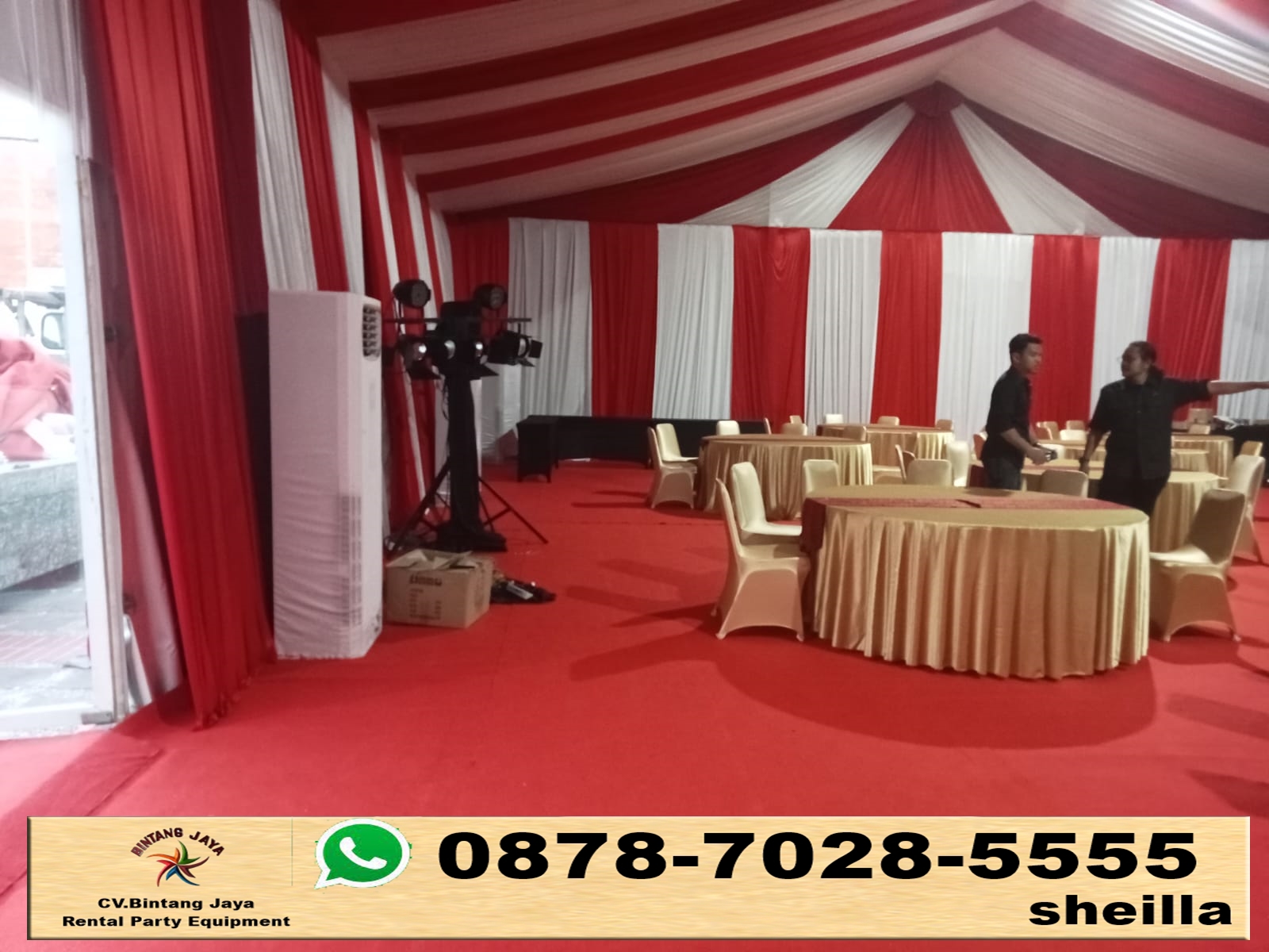 Sewa tenda Karet Semanggi Setiabudi Jakarta Selatan. Event besar maupun event kecil, event di dalam maupun event di luar ruangan, event bahagia maupun event duka semuanya membutuhkan alat event