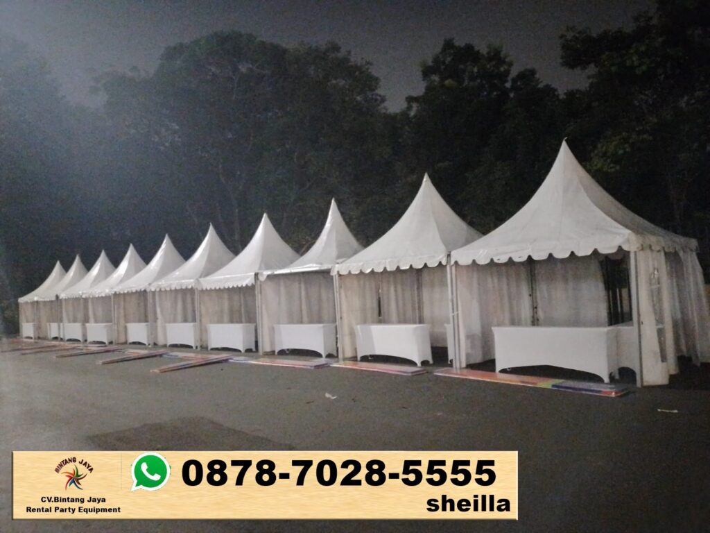 Sewa tenda Kebon Kelapa Gambir Jakarta Pusat
