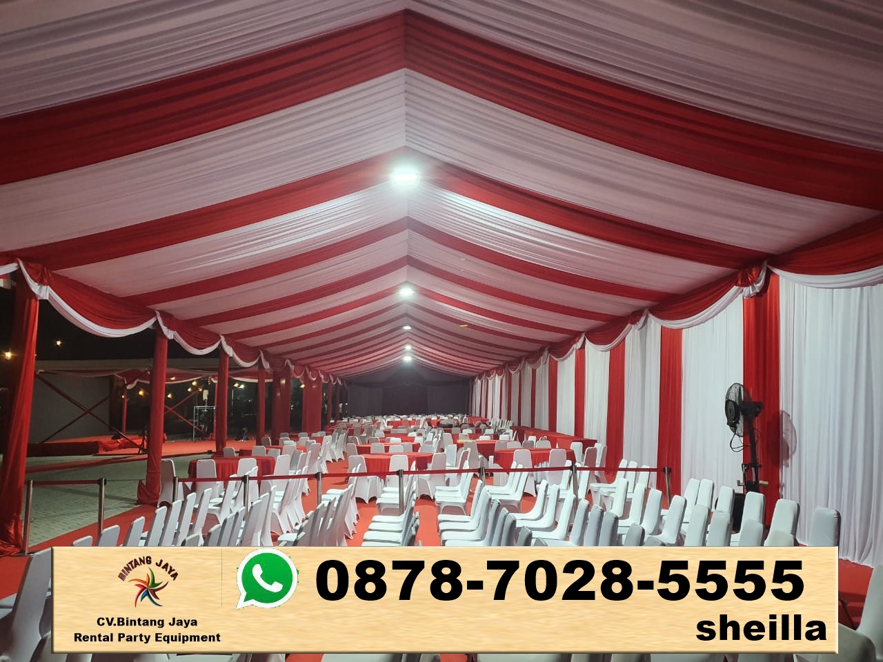 Sewa tenda Mangga Dua Selatan Sawah Besar Jakarta Pusat