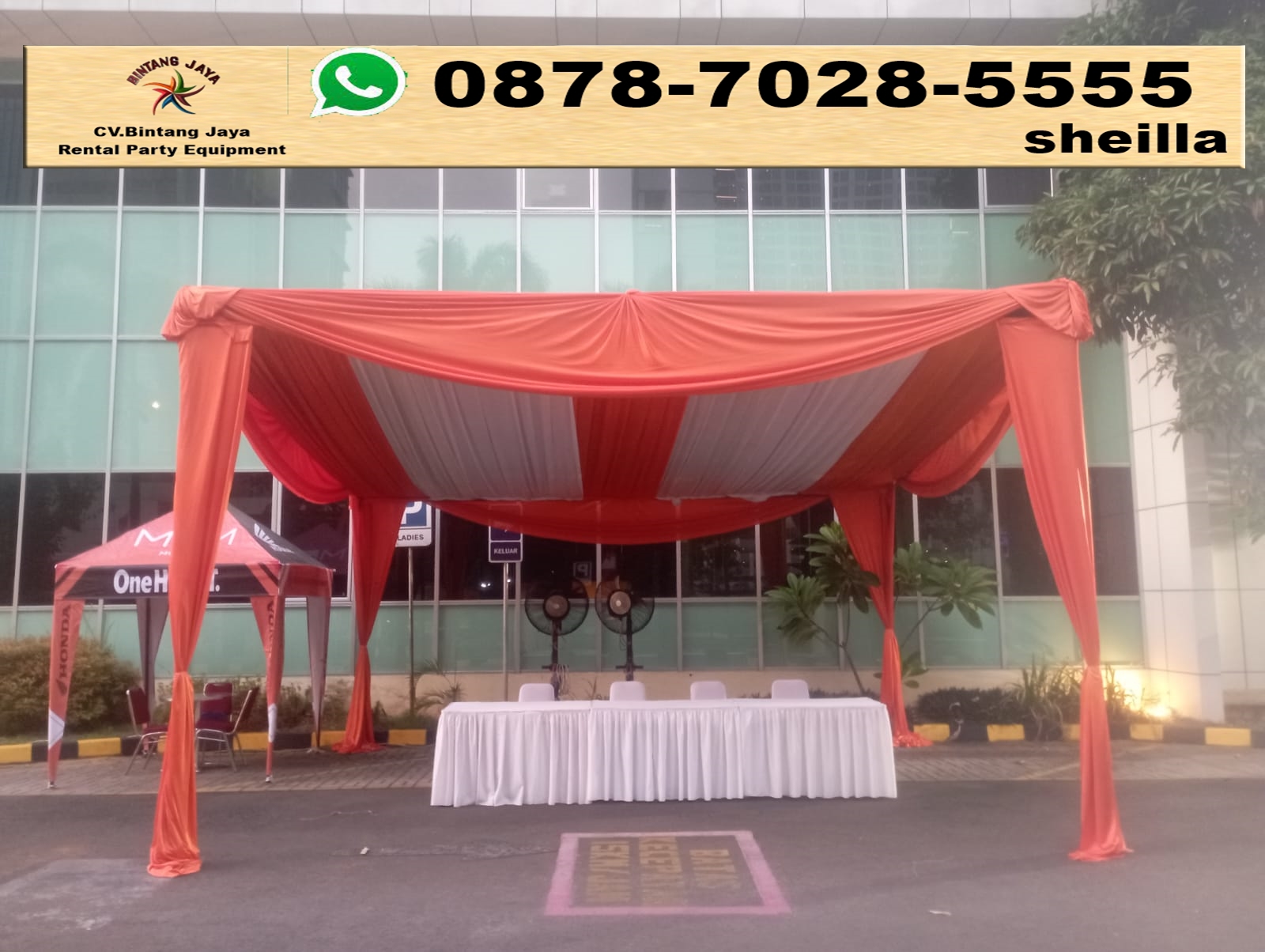 Sewa tenda Senen Jakarta Pusat