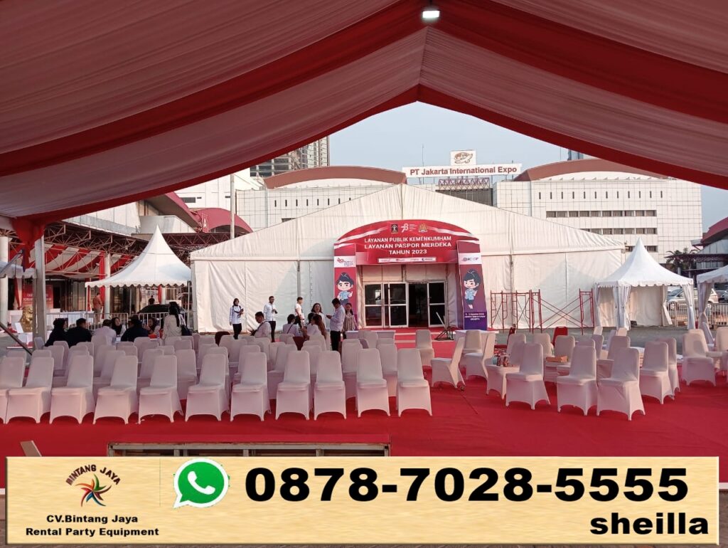 Sewa tenda Serdang Kemayoran Jakarta Pusat