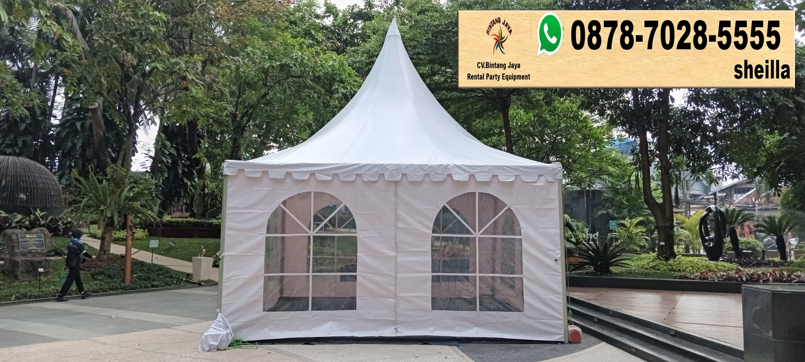 Sewa tenda Tanah Tinggi Johar Baru Jakarta Pusat