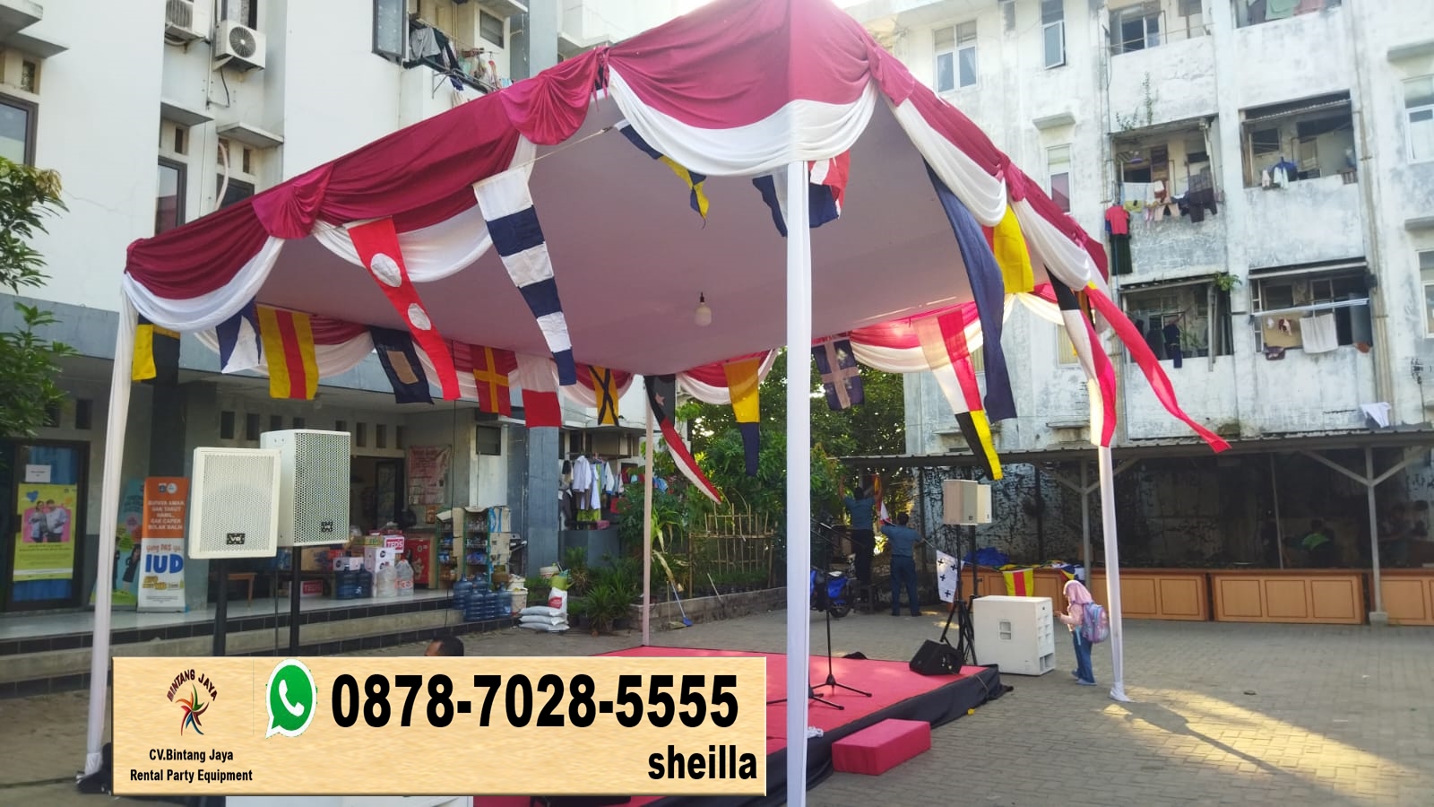 Sewa tenda Konfensional Harga Sewa Murah Bekasi Barat