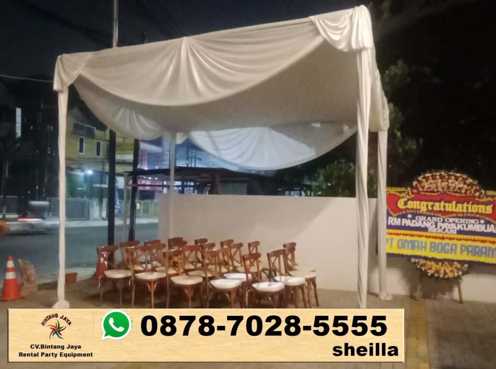 Sewa tenda Konfensional Harga Sewa Murah Bekasi Barat