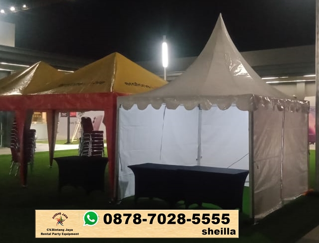 Sewa tenda kerucut harga sewa murah Jakarta Timur