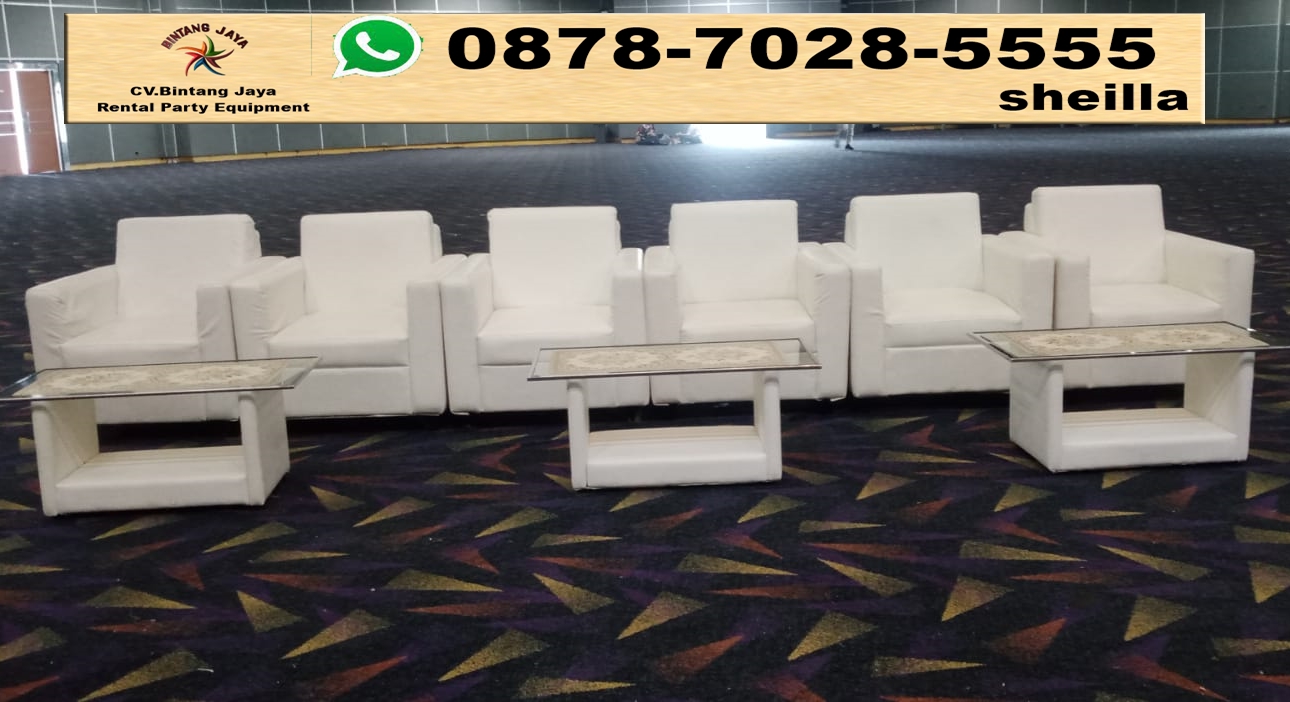Sewa kursi mewah kursi sofa kotak Jakarta Barat