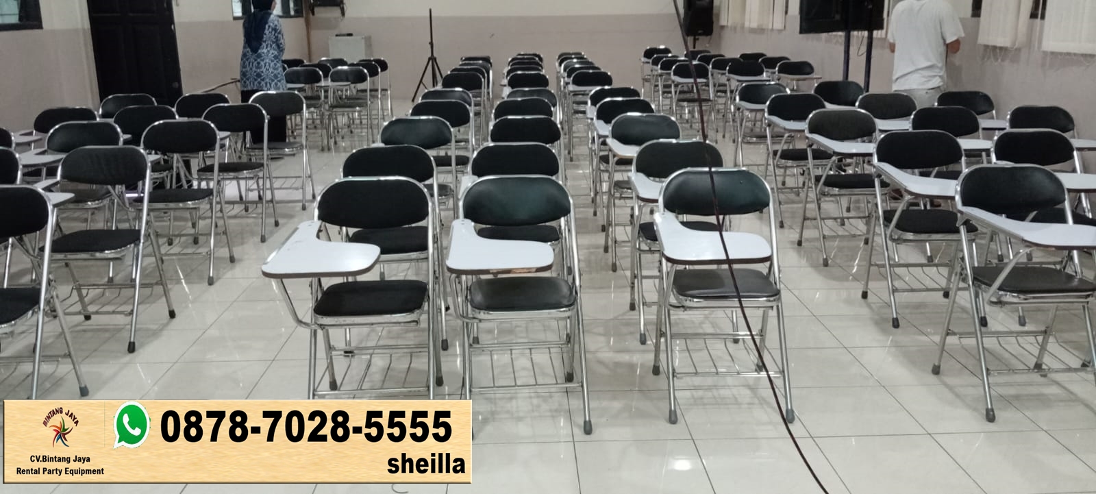 Sewa kursi minimalis kursi kuliah murah Bogor Selatan