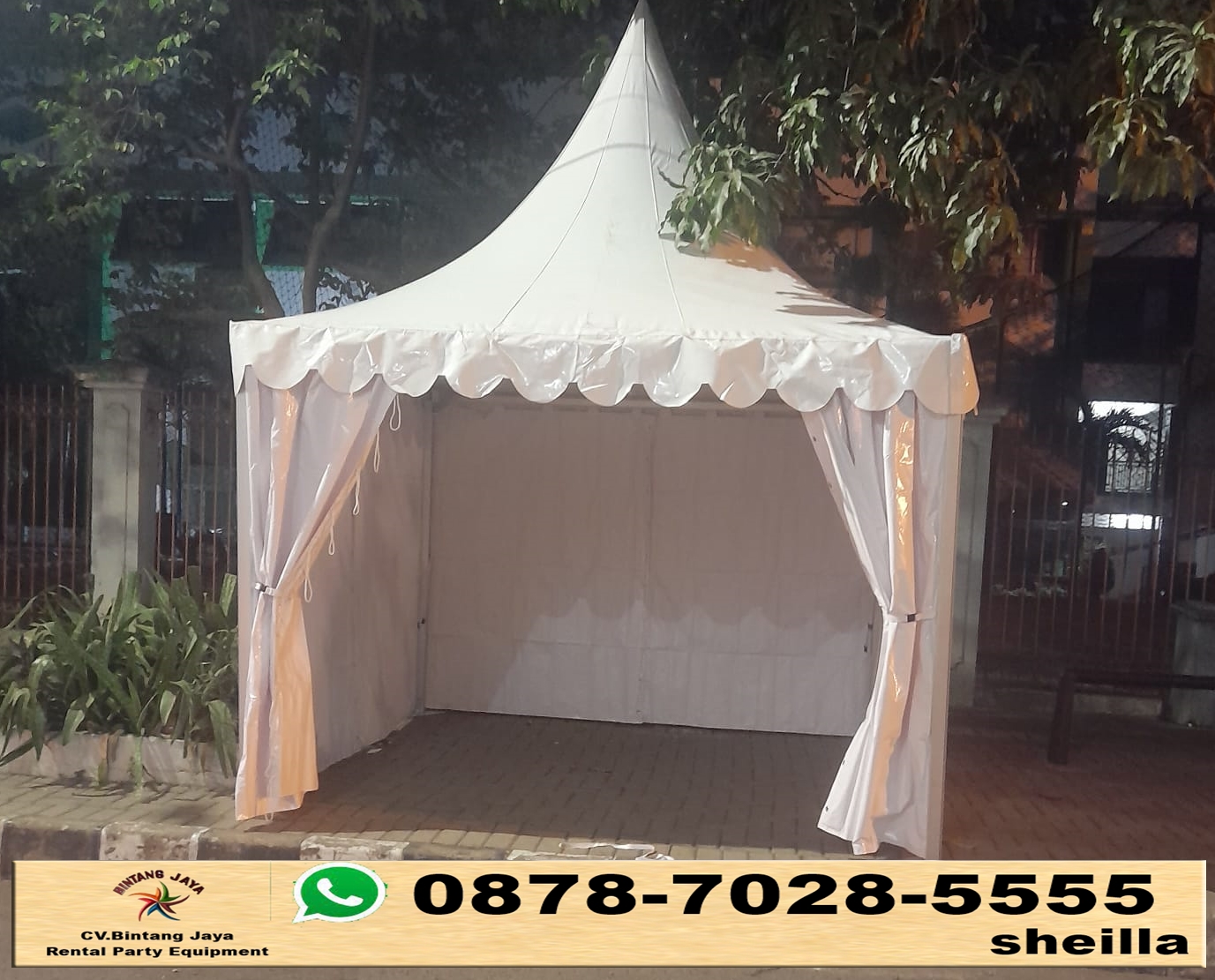 Sewa-tenda-kerucut-5x5cm-Suryacipta-Subang-Smartpolitan1 Sewa tenda kerucut 5x5cm Suryacipta Subang Smartpolitan