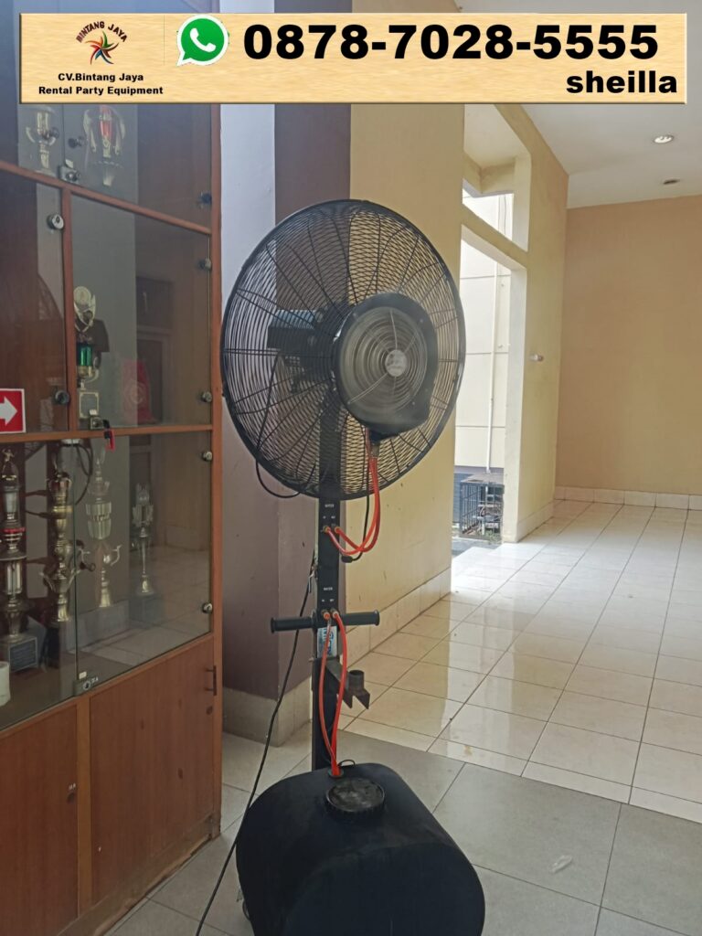 Sewa misty fan 26 inch hitam stok banyak Pasar Minggu Jakarta Selatan