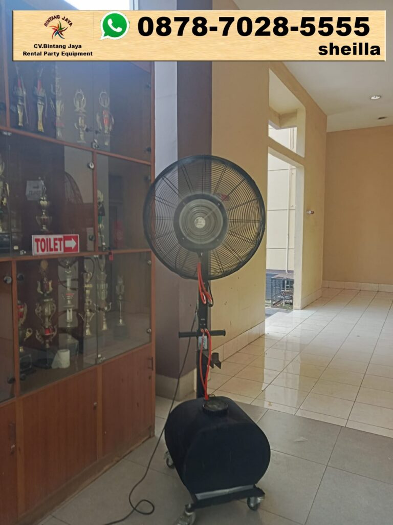 Sewa misty fan 26 inch hitam stok banyak Pasar Minggu Jakarta Selatan