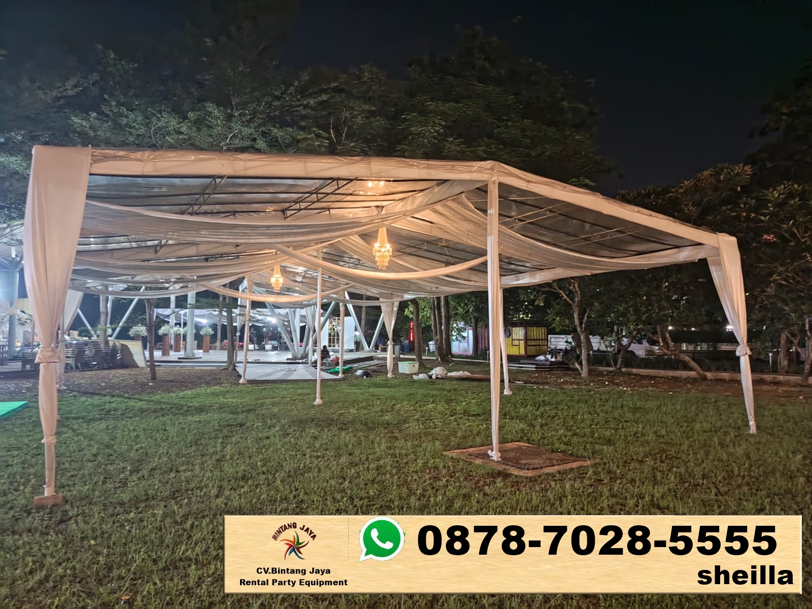 Jasa sewa tenda event Jakarta terbaru 2024