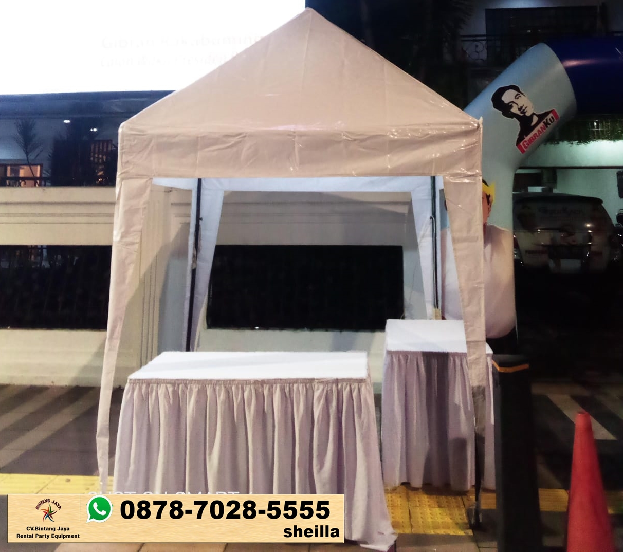 Layanan sewa tenda bazar top quality Bekasi
