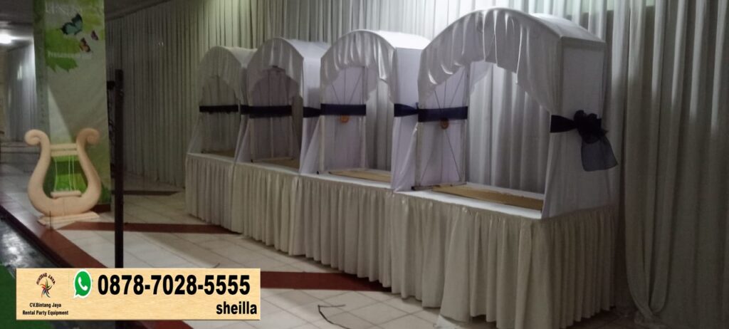 Sewa gubukan stand makanan prasmanan Jakarta