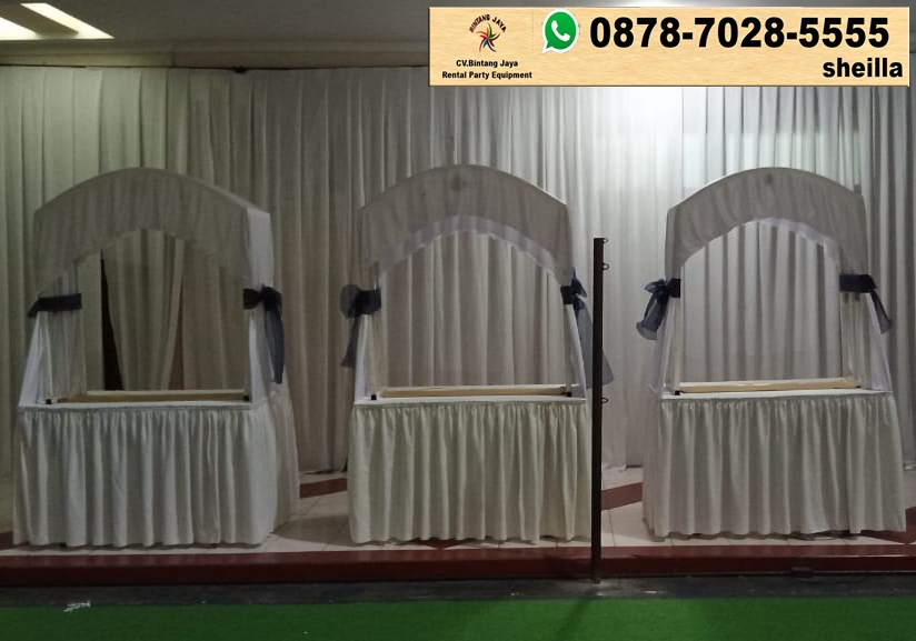 Sewa gubukan stand makanan prasmanan Jakarta