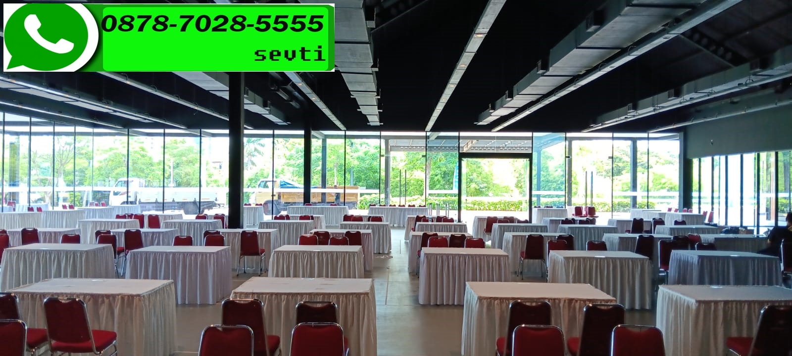 Jasa sewa meja kotak dan kursi futura ori terlaris Depok