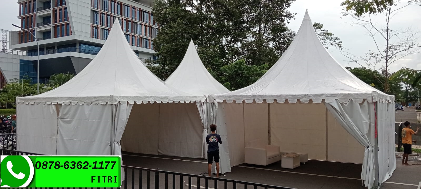 Pusat sewa sarnafil tenda bazar ramadhan 2024 Jakarta