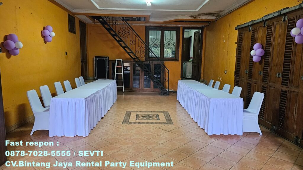 Sewa Meja Bundar Dan Kursi Futura Event Dinner Tangerang
