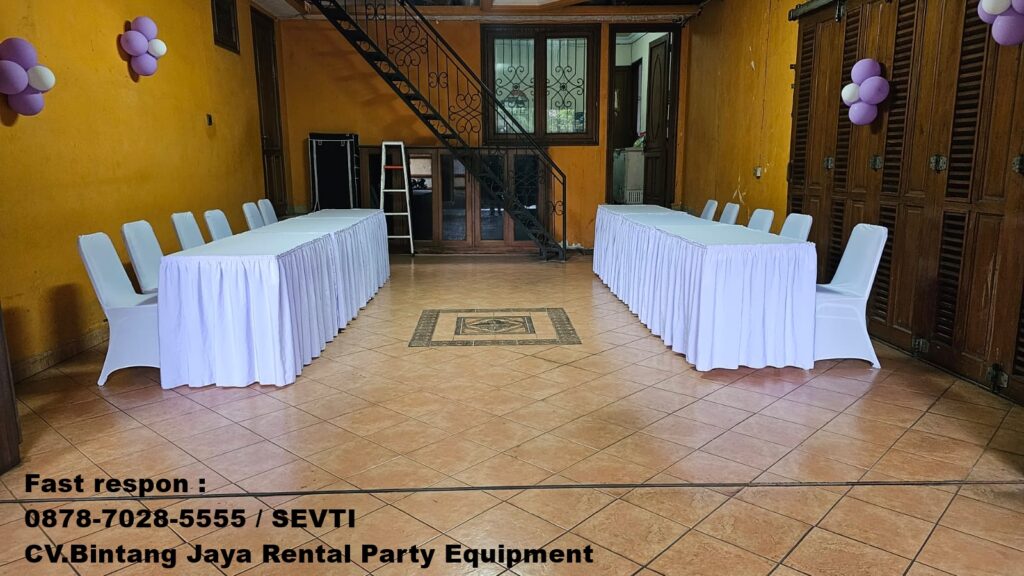Sewa Meja Bundar Dan Kursi Futura Event Dinner Tangerang