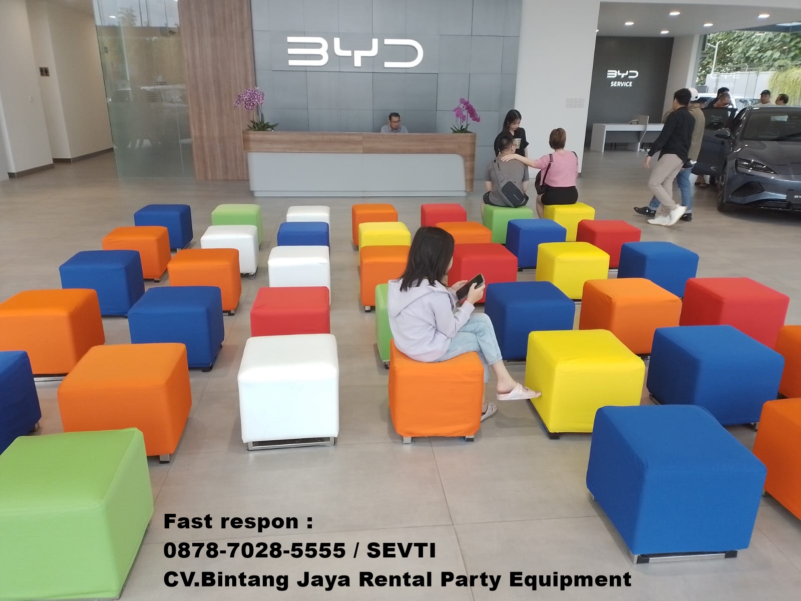 Tempat Sewa Kursi Aneka Type Puff Area Kota Karawang
