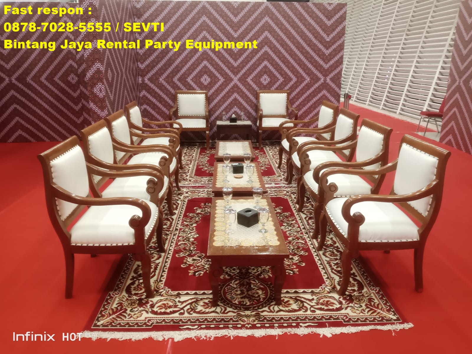 Rental Sewa Kursi Vip Dan futura Di GBK Jakarta Pusat