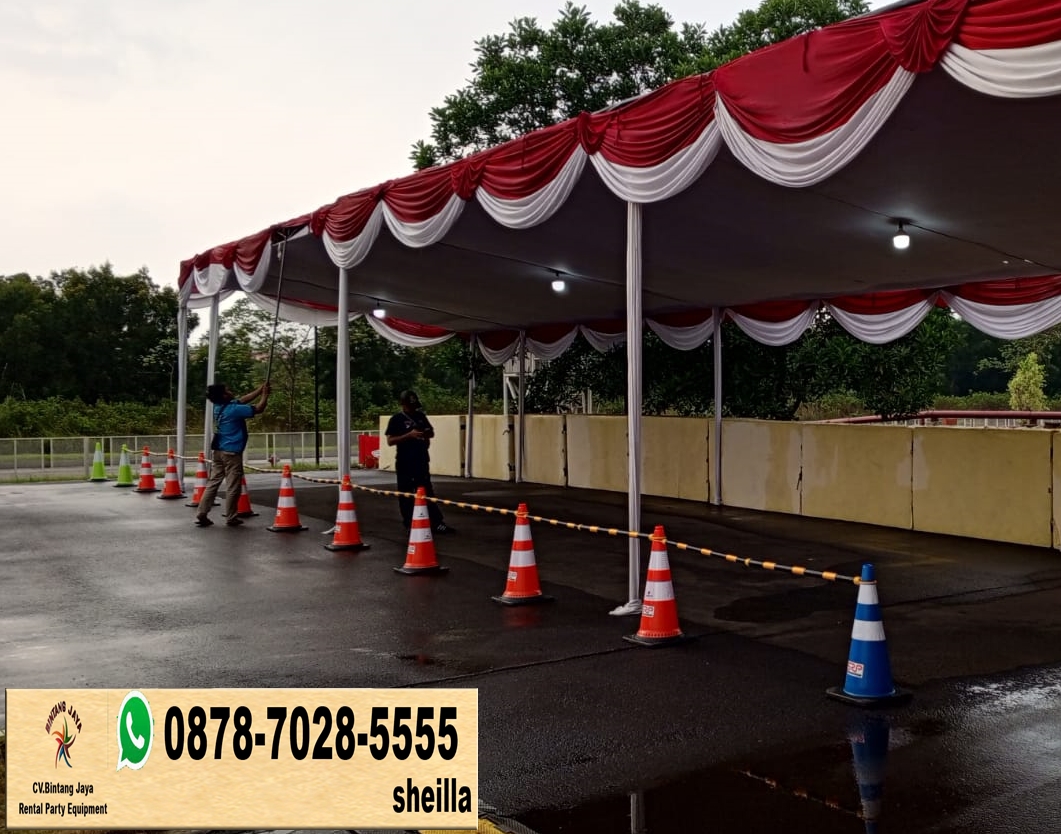 Sewa Tenda Plafon Rumbai Merah Putih Jakarta