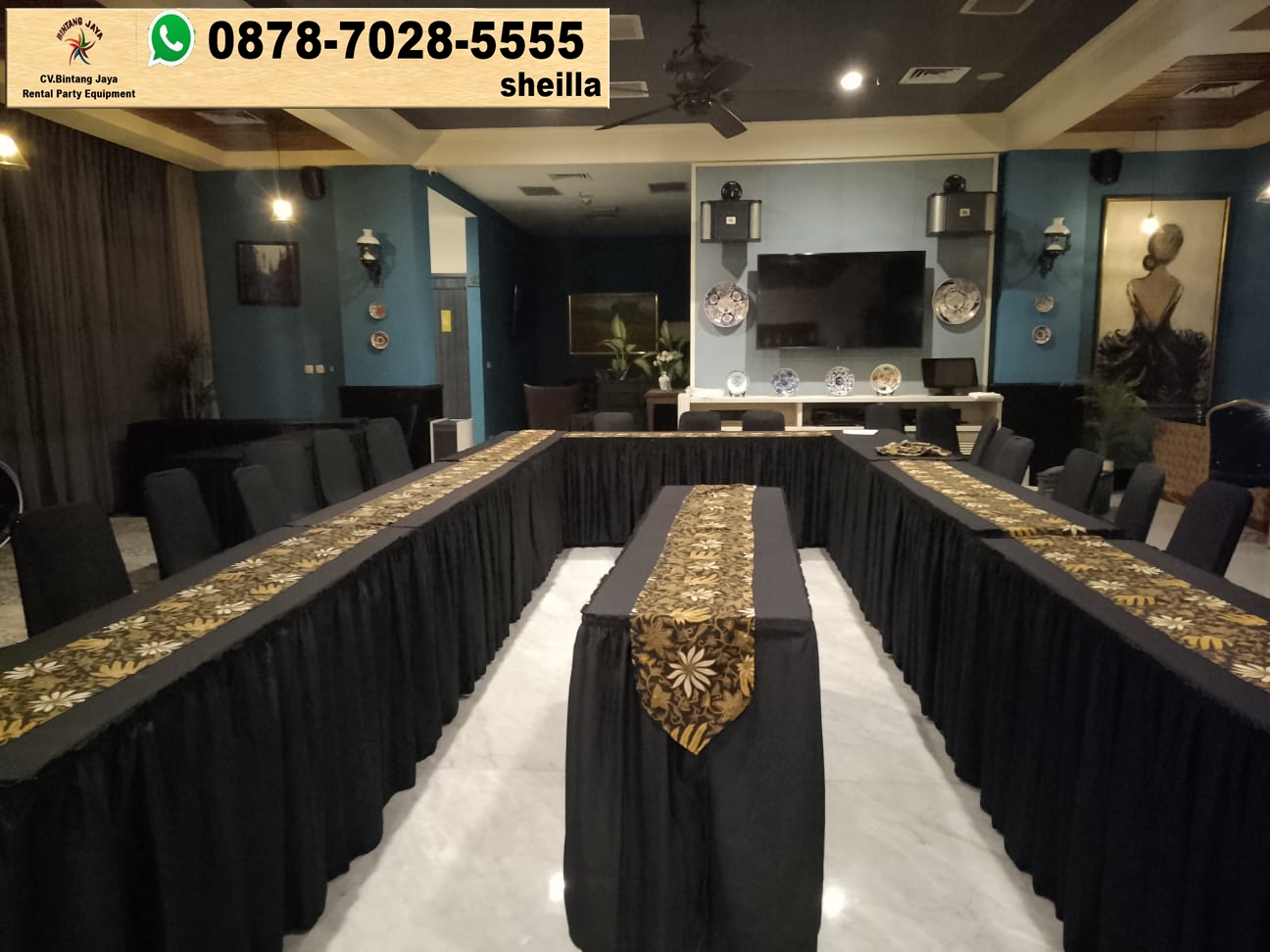 Sewa Meja Ibm Dan Kursi Futura Event Rawamangun Jakarta