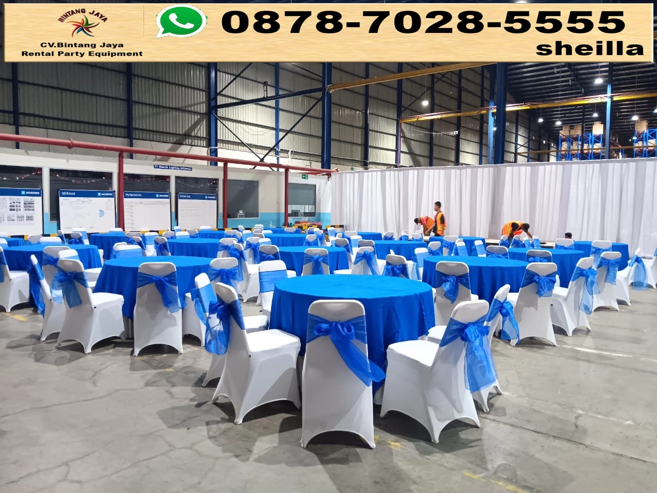 Sewa Round Table Set Kursi Futura Event Marunda Tanjung Priok