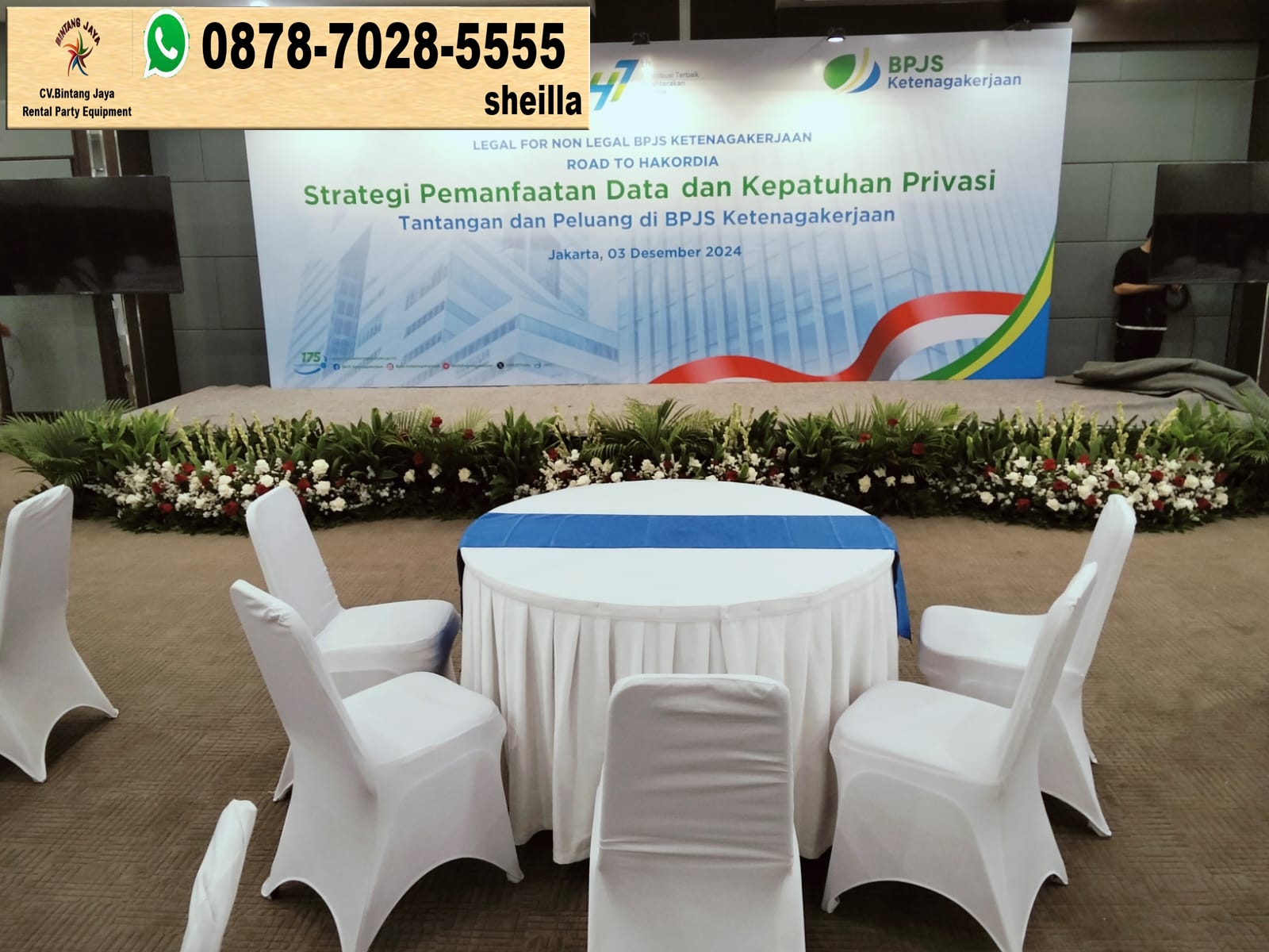 Sewa Kursi Dan Meja Bundar Promo Akhir Tahun Area Cilegon