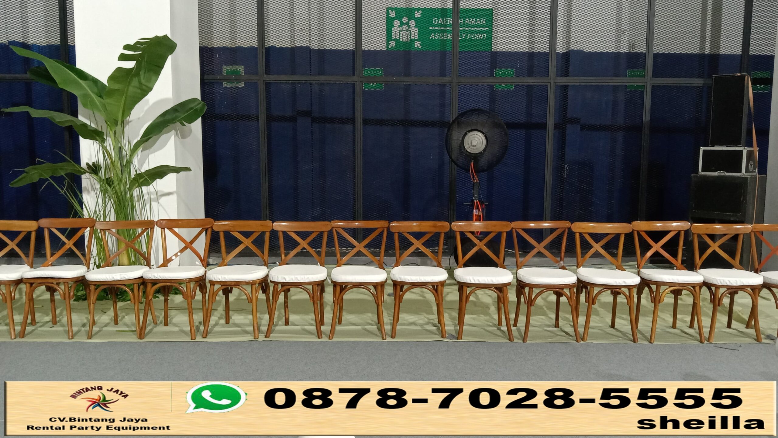Sewa Kursi Type Cross Back Event Akhir Dan Awal Tahun Harga Promo Jakarta