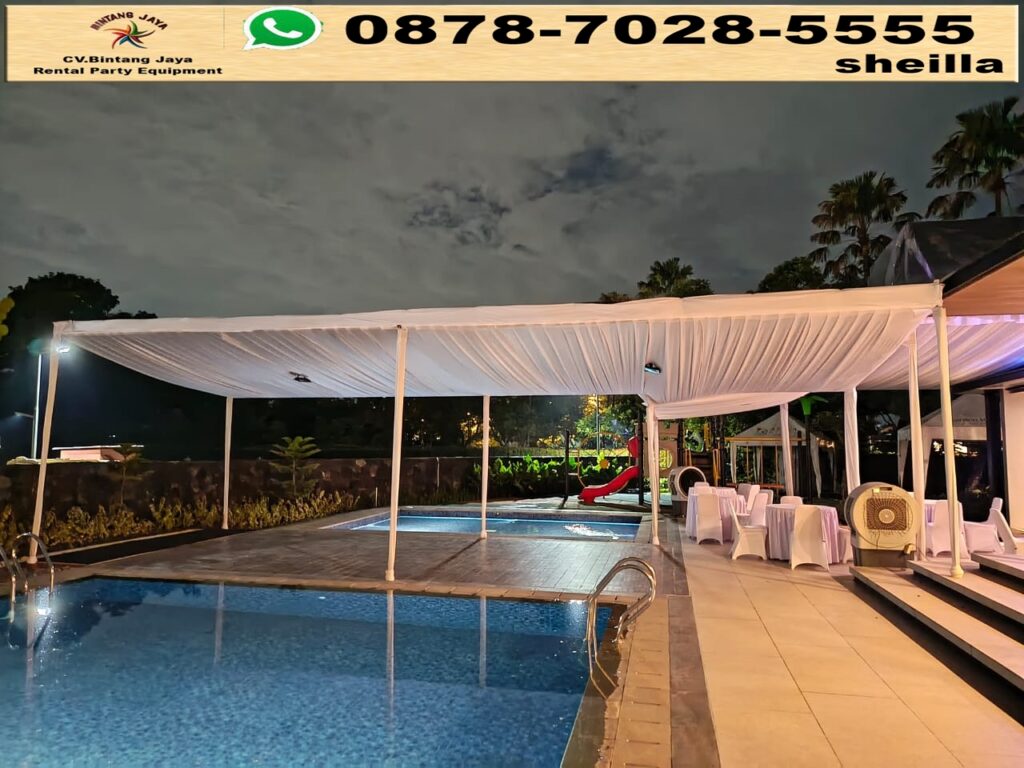 Sewa Tenda Serut Promosi Event Akhir Tahun Area Monas Jakpus