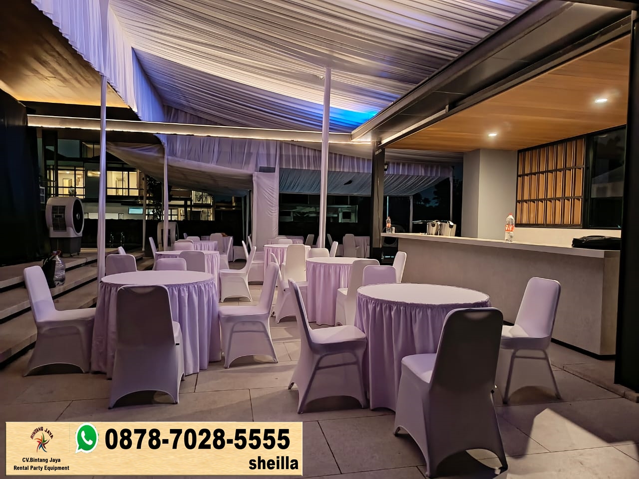 Sewa Tenda Serut Promosi Event Akhir Tahun Area Monas Jakpus