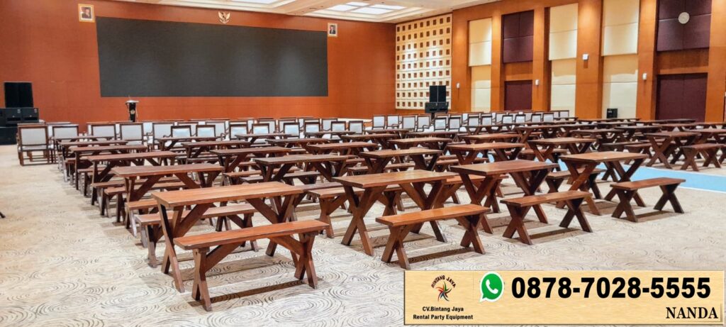 Pusat Sewa Meja Taman Harga Fleksibel di Jakarta