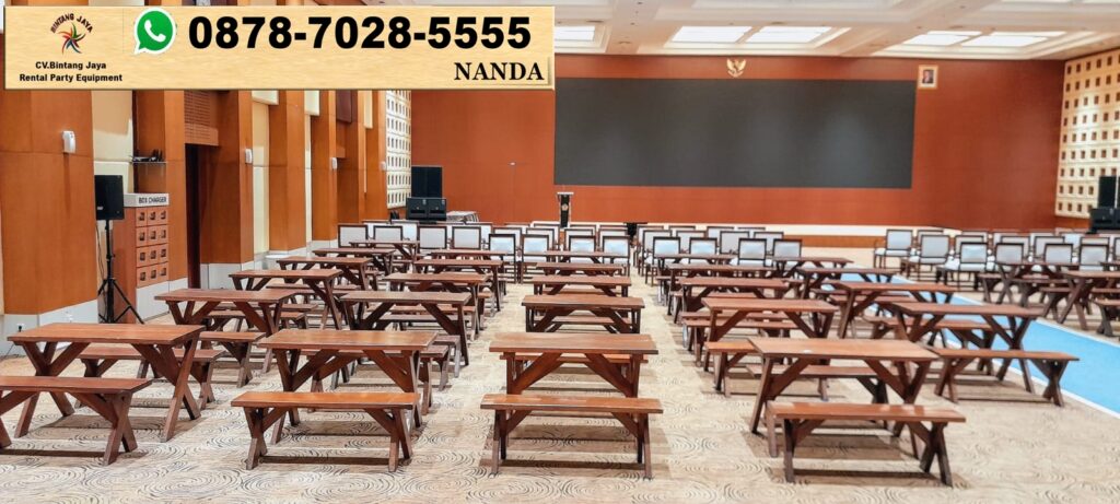 Pusat Sewa Meja Taman Harga Fleksibel di Jakarta