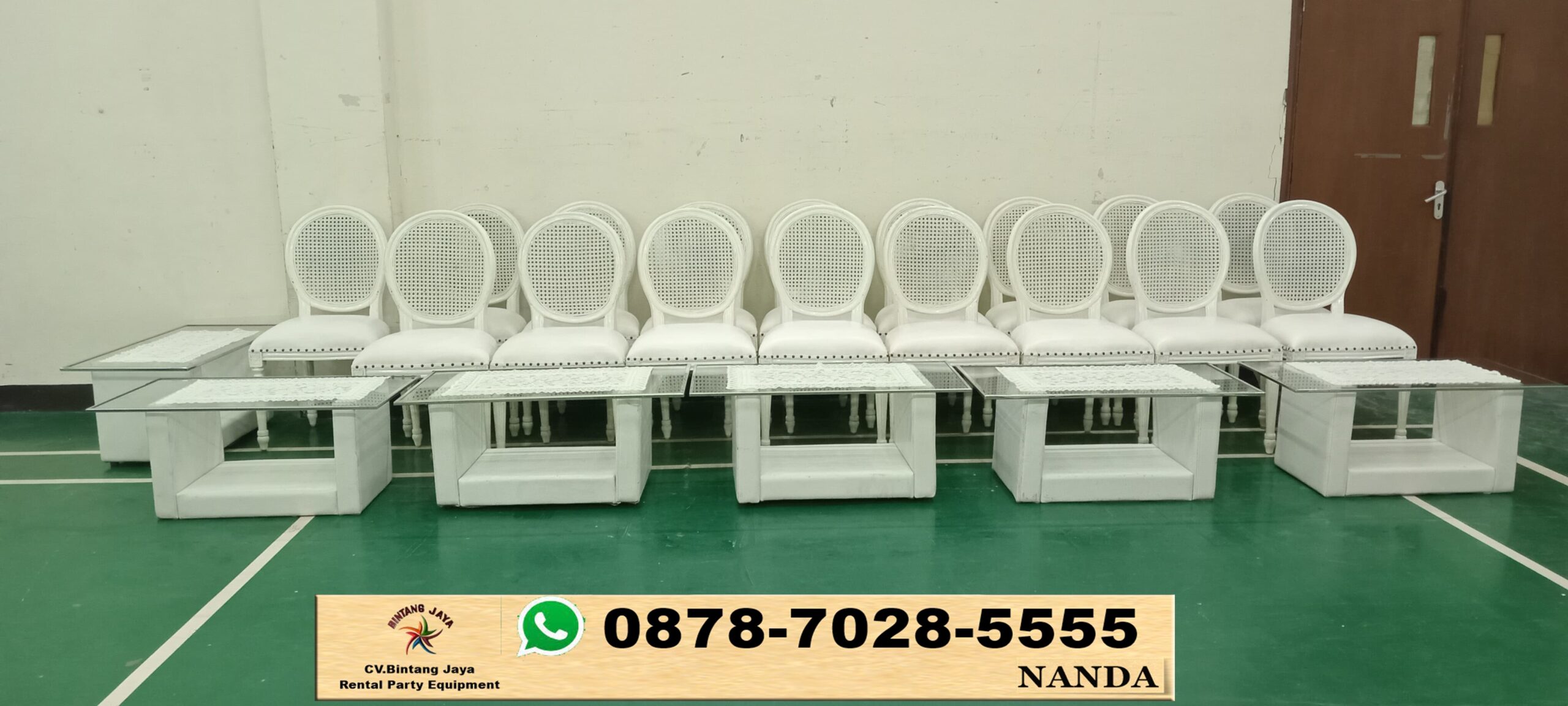 Sewa Kursi Rafles Putih Di Jakarta