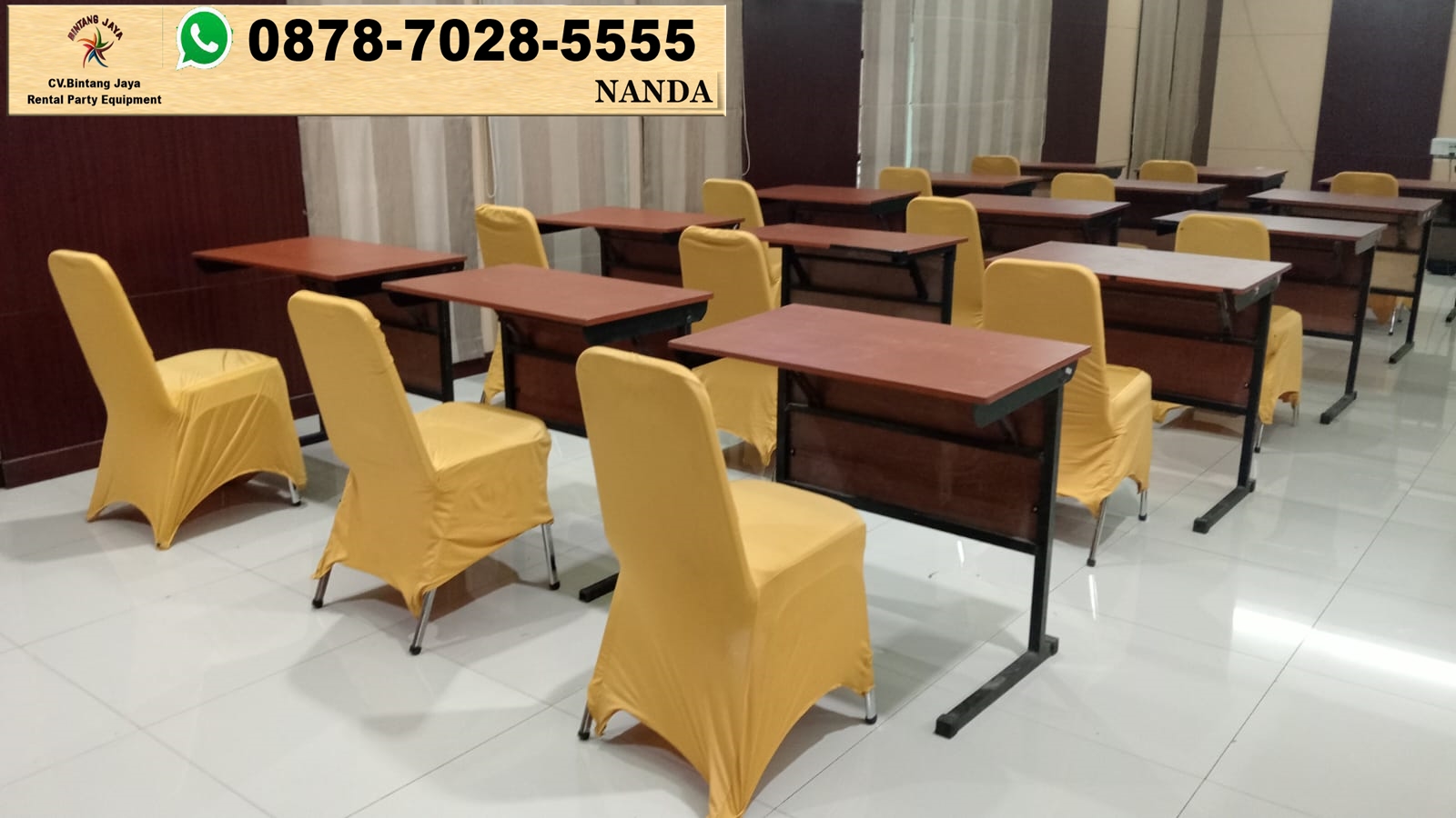 Meja Single Slim Sewa Meja Terbaru Bintang Jaya Di Jakarta