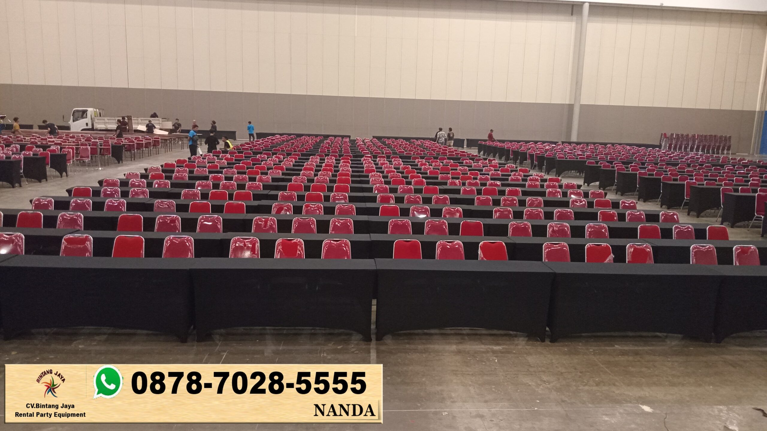 Sewa Meja Kotak & Kursi Futura Area Jakarta – Murah Nyaman & Siap Pakai