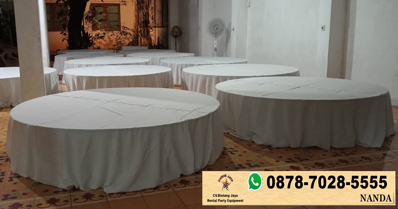 Jasa Sewa Round Table Big Size D180cm Di Jakarta