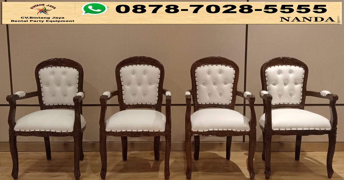 Jasa Sewa Kursi VIP Dan Meja Kayu Di Bekasi Kota