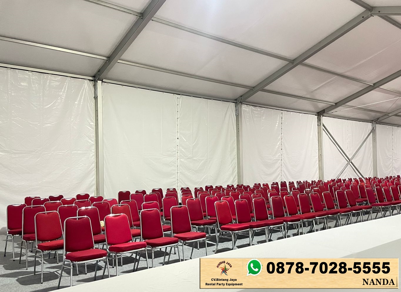 Layanan Sewa Futura Kursi Event Tanpa Cover Di Jakarta