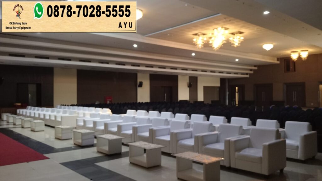 Paket Sewa Sofa Kotak Dan Meja Kaca Di Jakarta