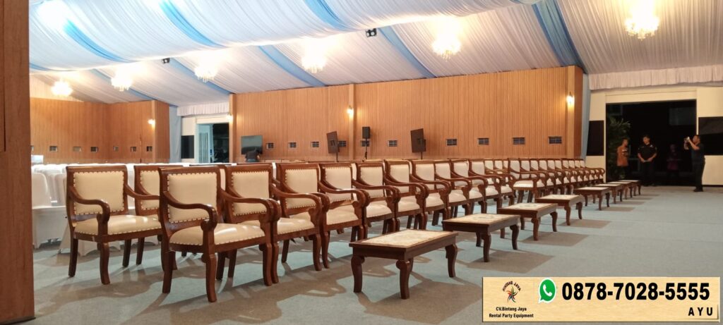 Sewa Kursi VIP Kayu Atau Arm Chairs Jakarta